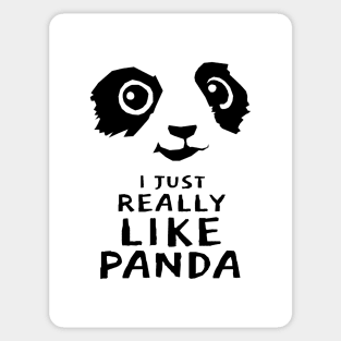 I Just Really Like Panda Sticker